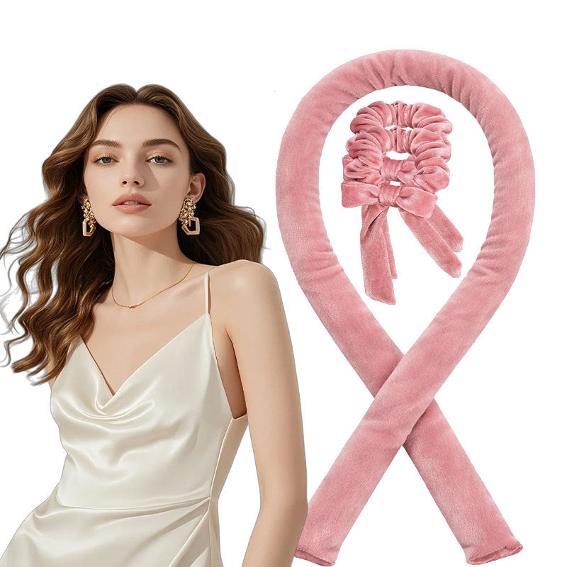 CURL CLOUD l Velvet Heatless Curling Set