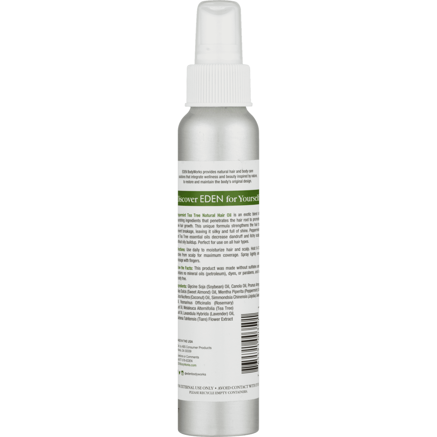ROOT Quench l Peppermint + Tea Tree Hair Oil 