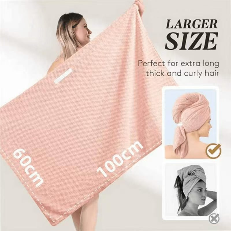 DRY & THRIVE l Quick - Dry Hair Towel