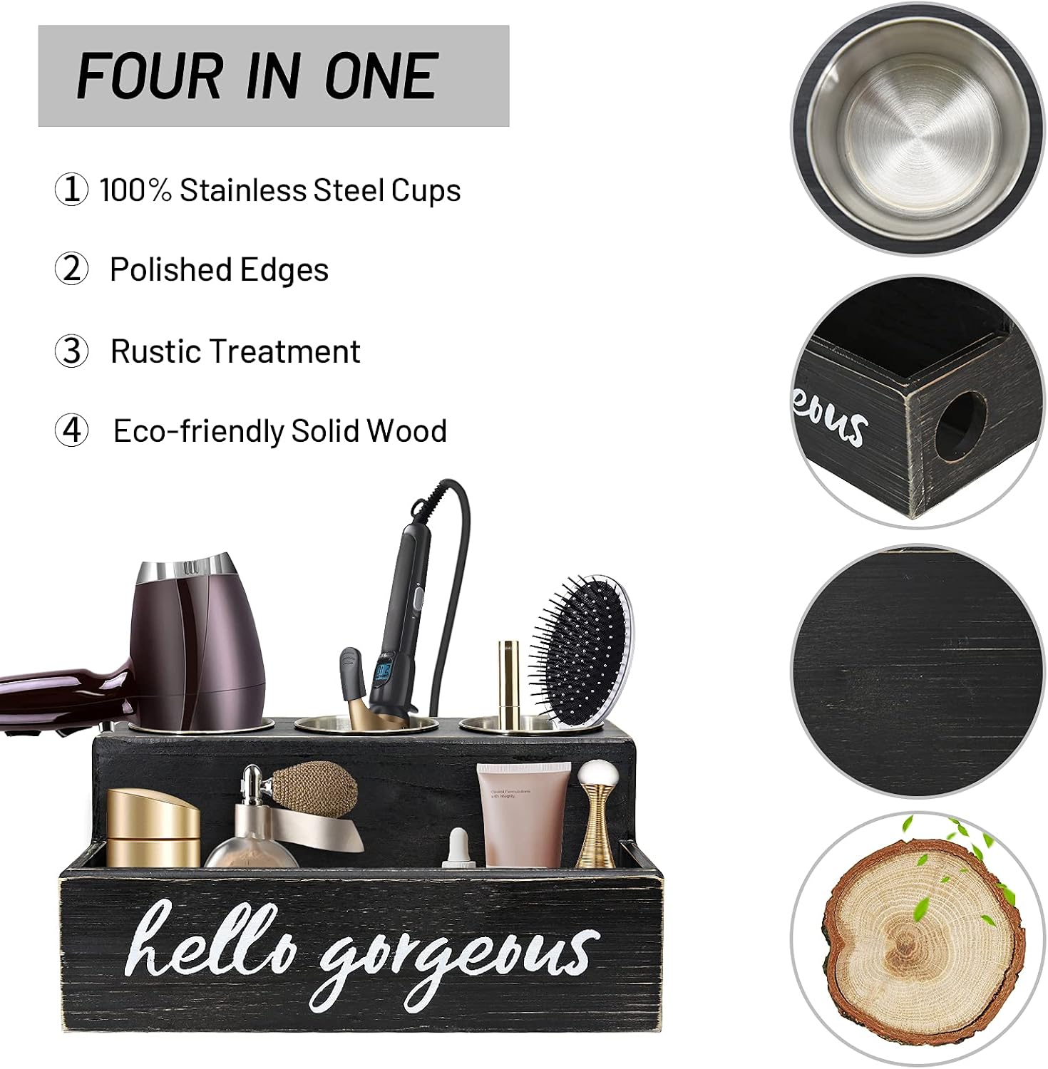 The Mane Station - Hair Tool Organizer 