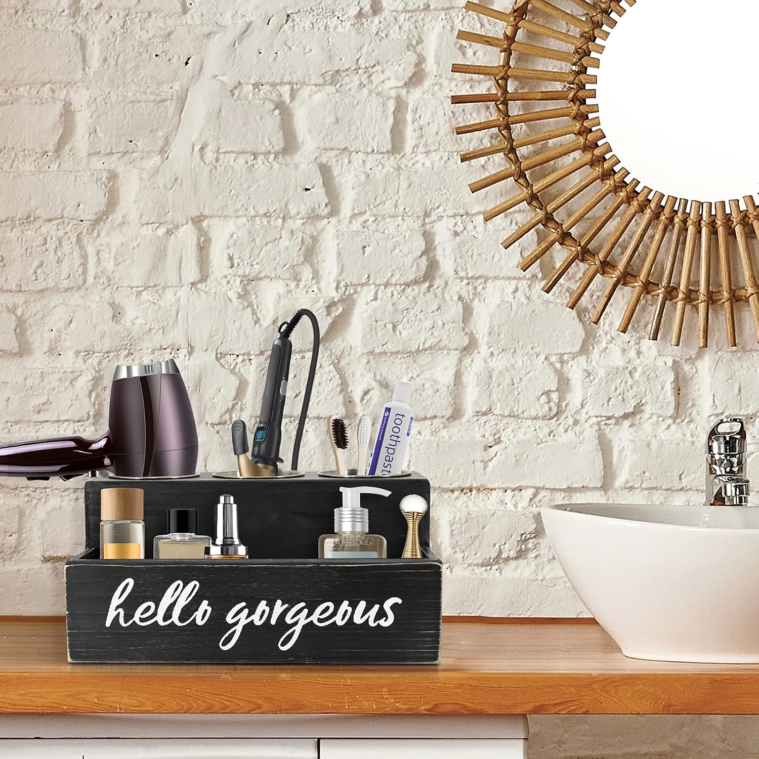 The Mane Station - Hair Tool Organizer 