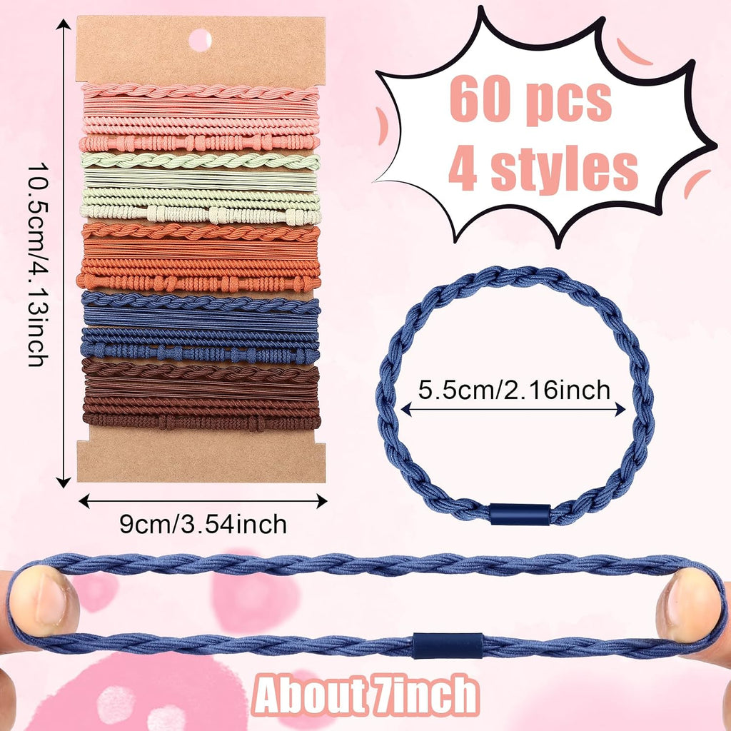 Wild Tyes - 60 Piece Hair Tye & Bracelet Collection 