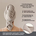 DRY & THRIVE l Quick - Dry Hair Towel